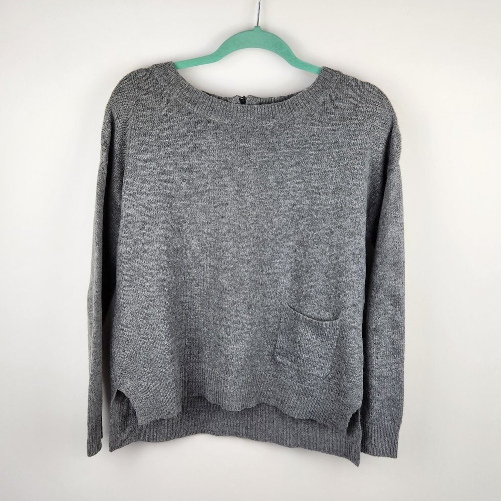 Backdrop Wool Alpaca Blend Oversized Crewneck Sweater sz M